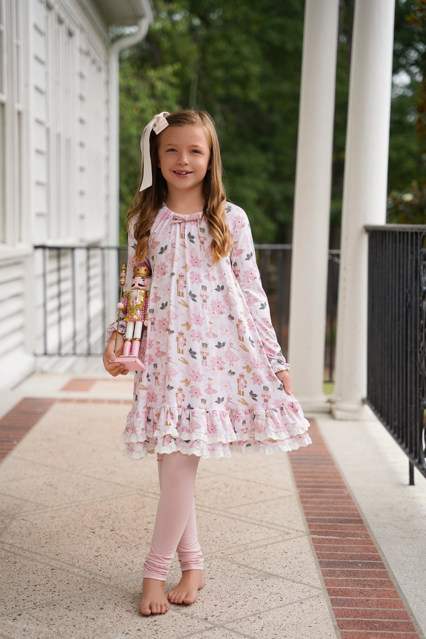(2026 Nutcracker) Long Sleeve Comfort Dress