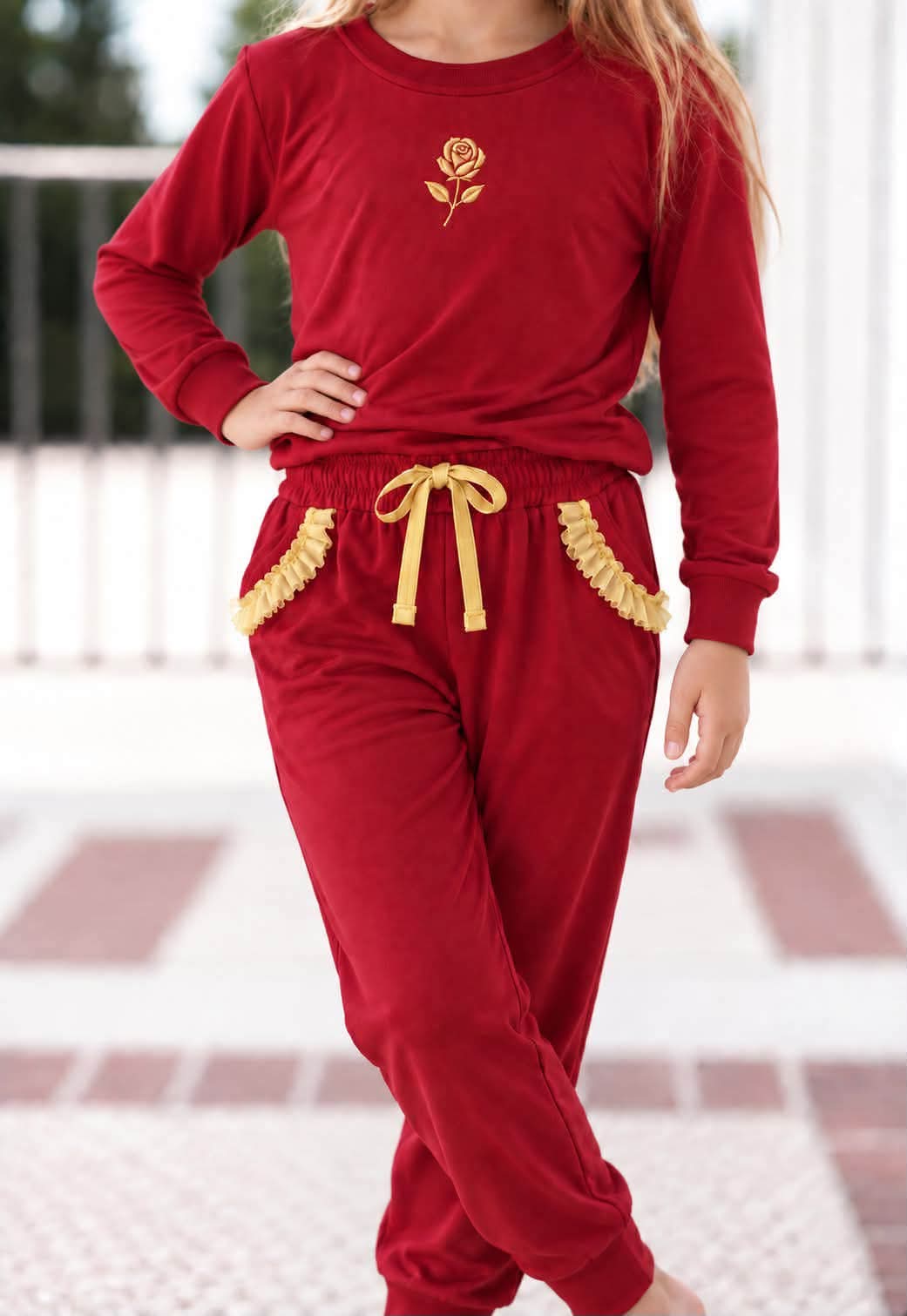 (2026 Embroidered Princess Joggers) Belle Of The Ball