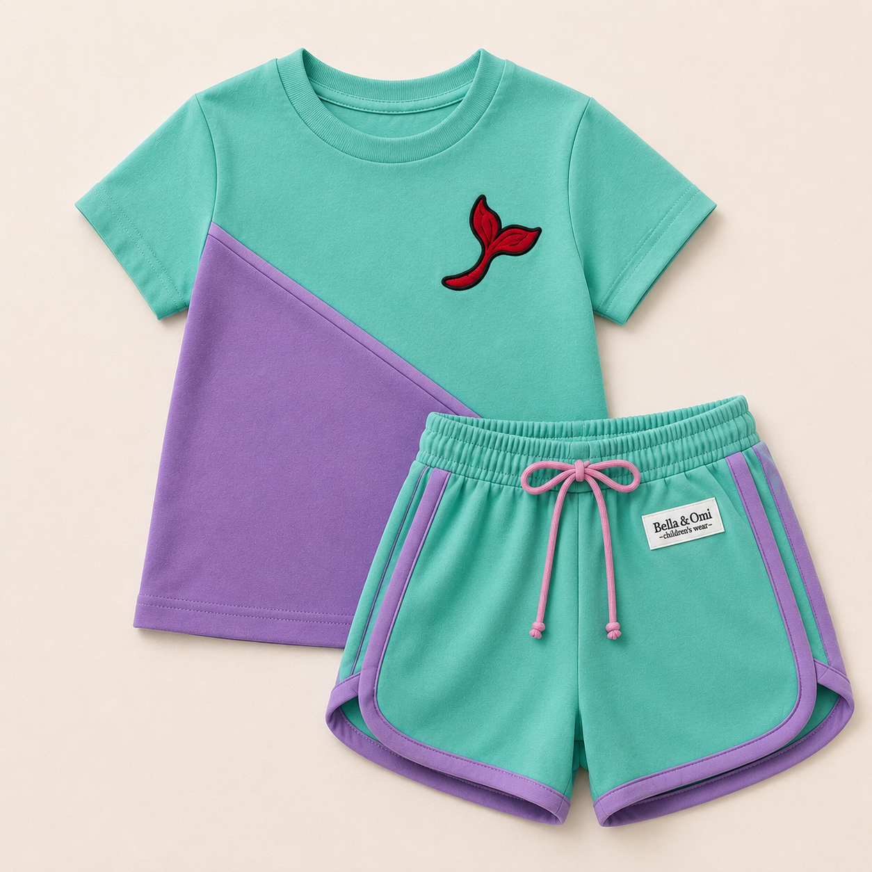 (2026 Princess Bamboo Sets) Princess of The Sea Short Sleeve Set