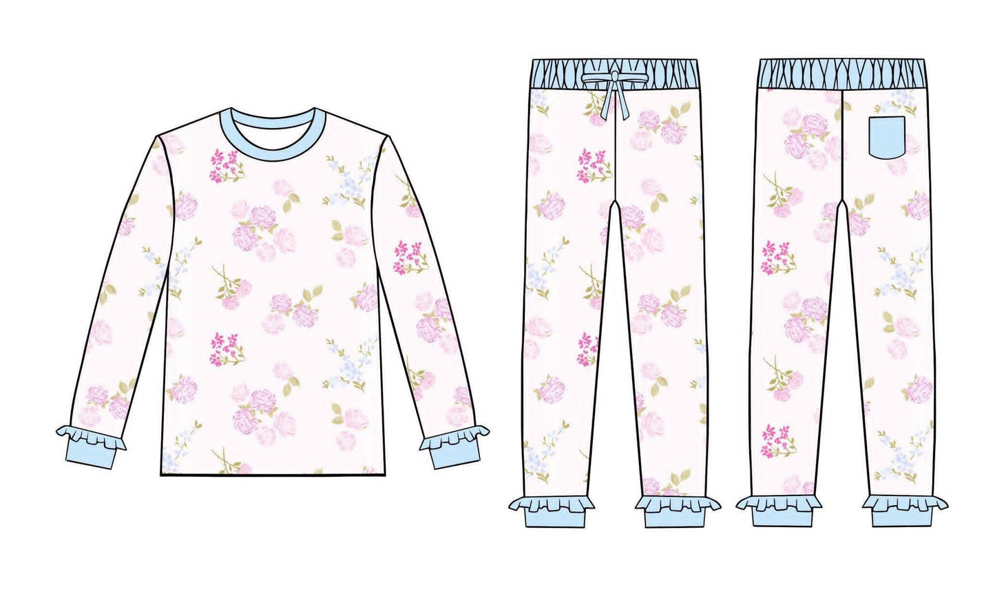 Extras (2026 Keepsake Collection) Floral Pattern Long Sleeve Set