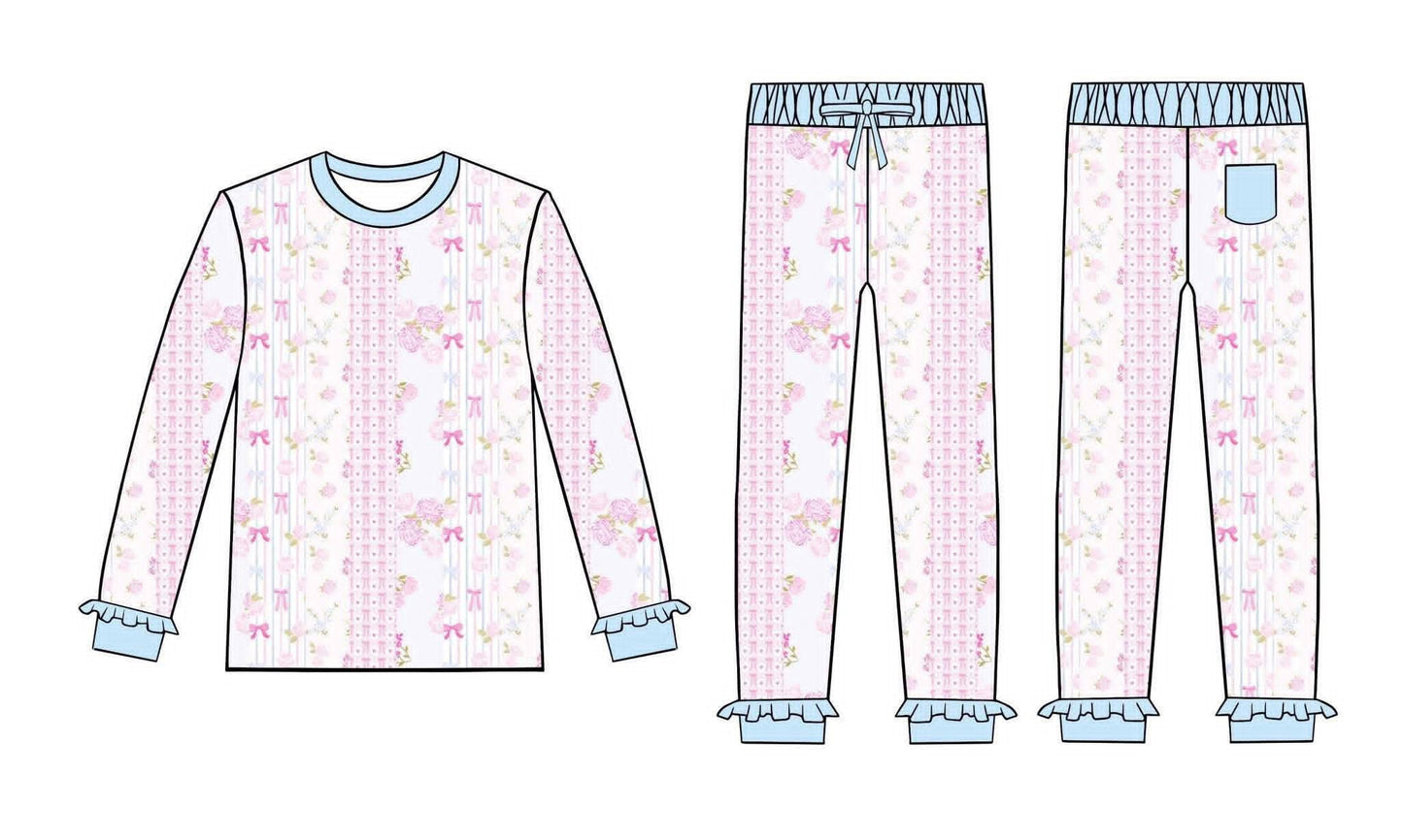 Extras (2026 Keepsake Collection) Stripes Pattern Long Sleeve Set