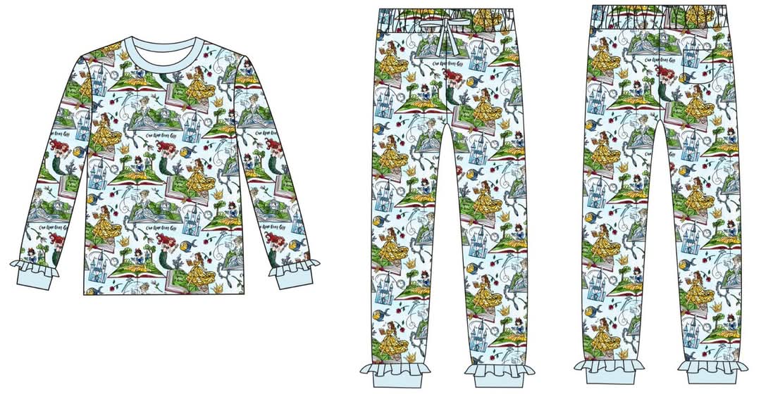 Extras (2026 Storybook Princesses) Long Sleeve Lounge