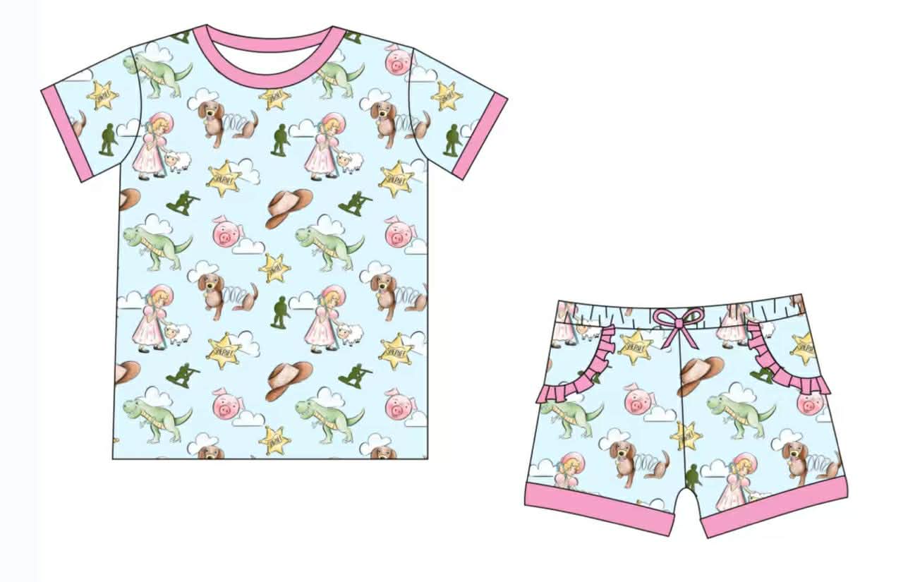 (2026 Toy Friends) Short Sleeve Comfort Set