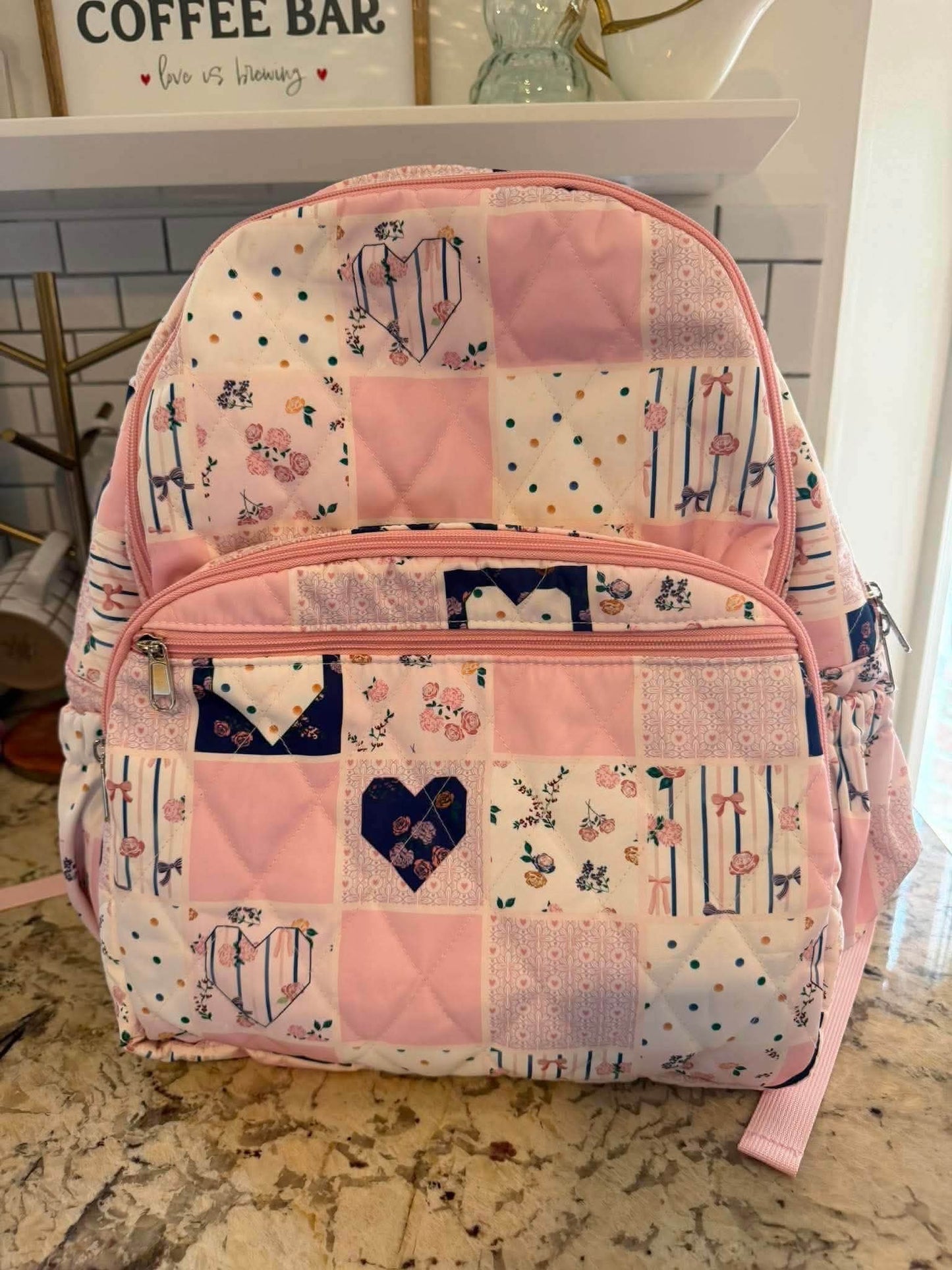 (2026 Fall Keepsake Collection) Patchwork Backpack