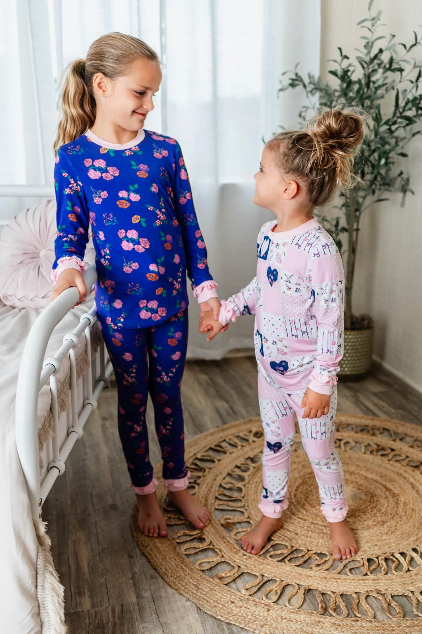 (2026 Fall Keepsake Collection) Patchwork Long Sleeve Set