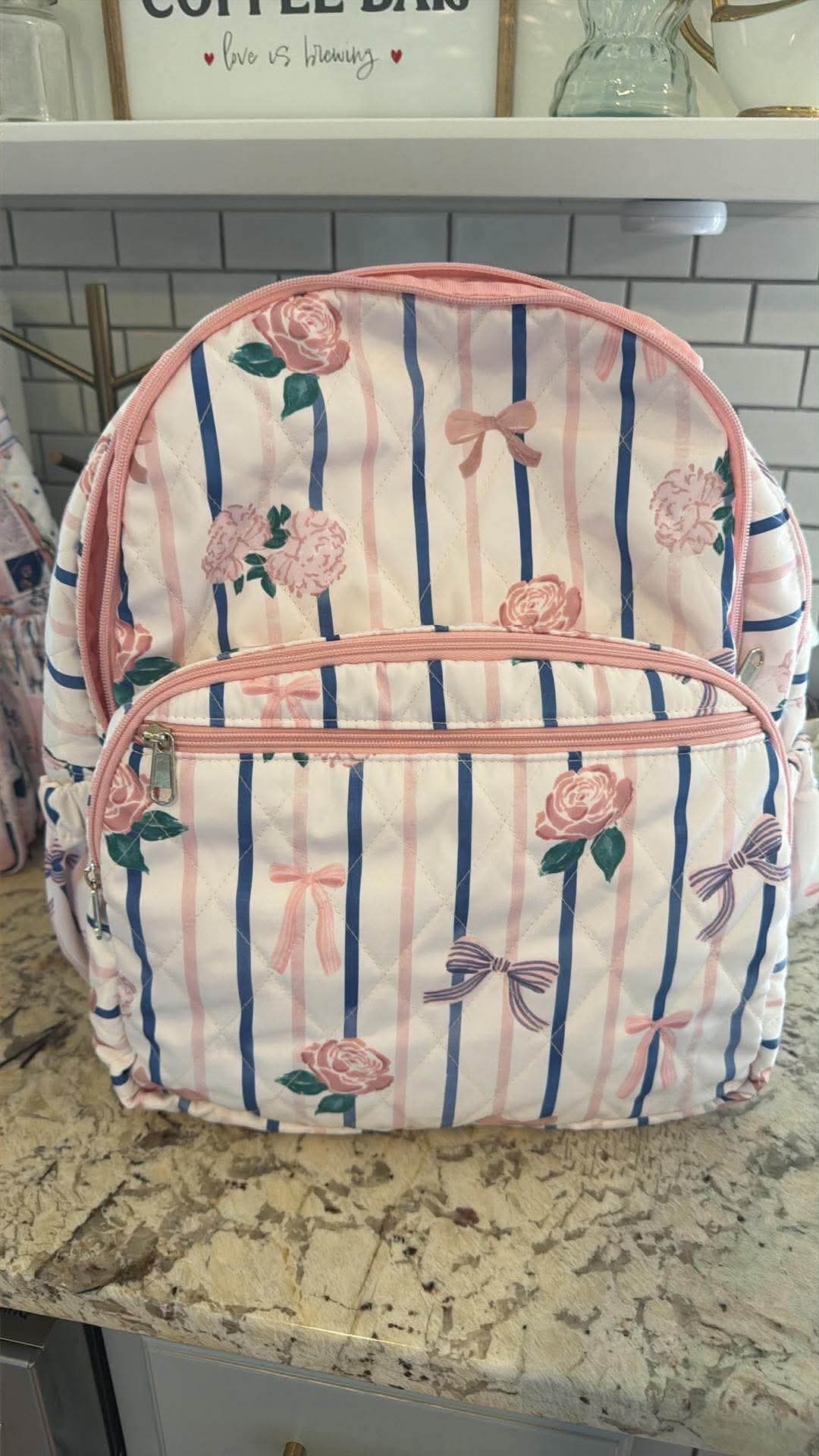 (2026 Fall Keepsake Collection) Bow Backpack