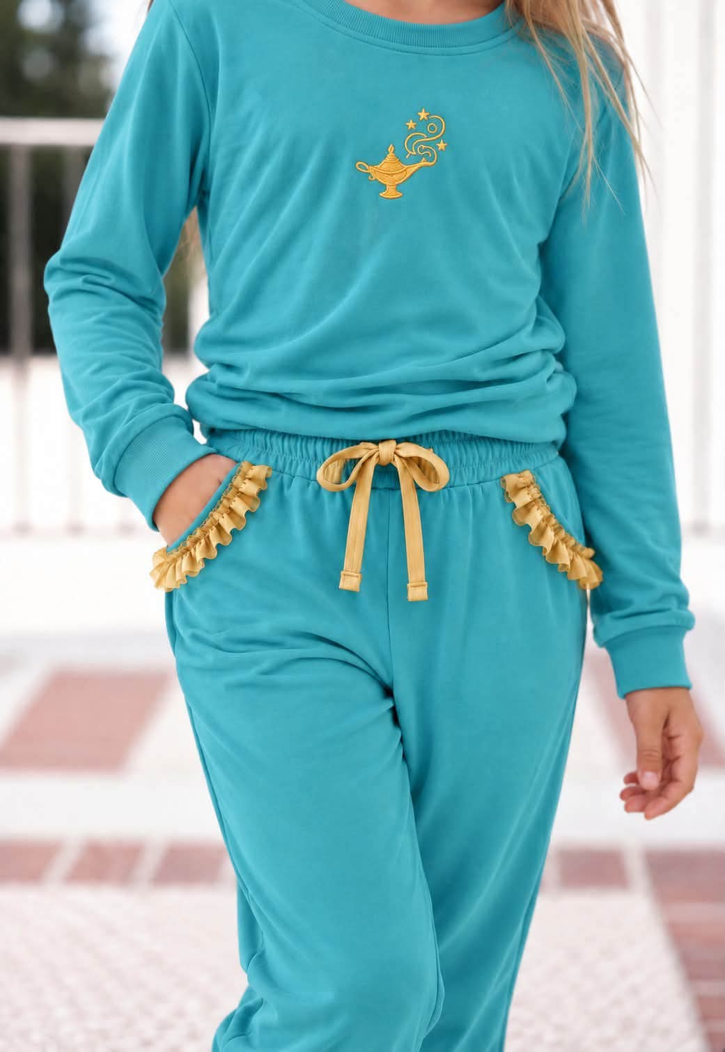 (2026 Embroidered Princess Joggers) Magic Carpet