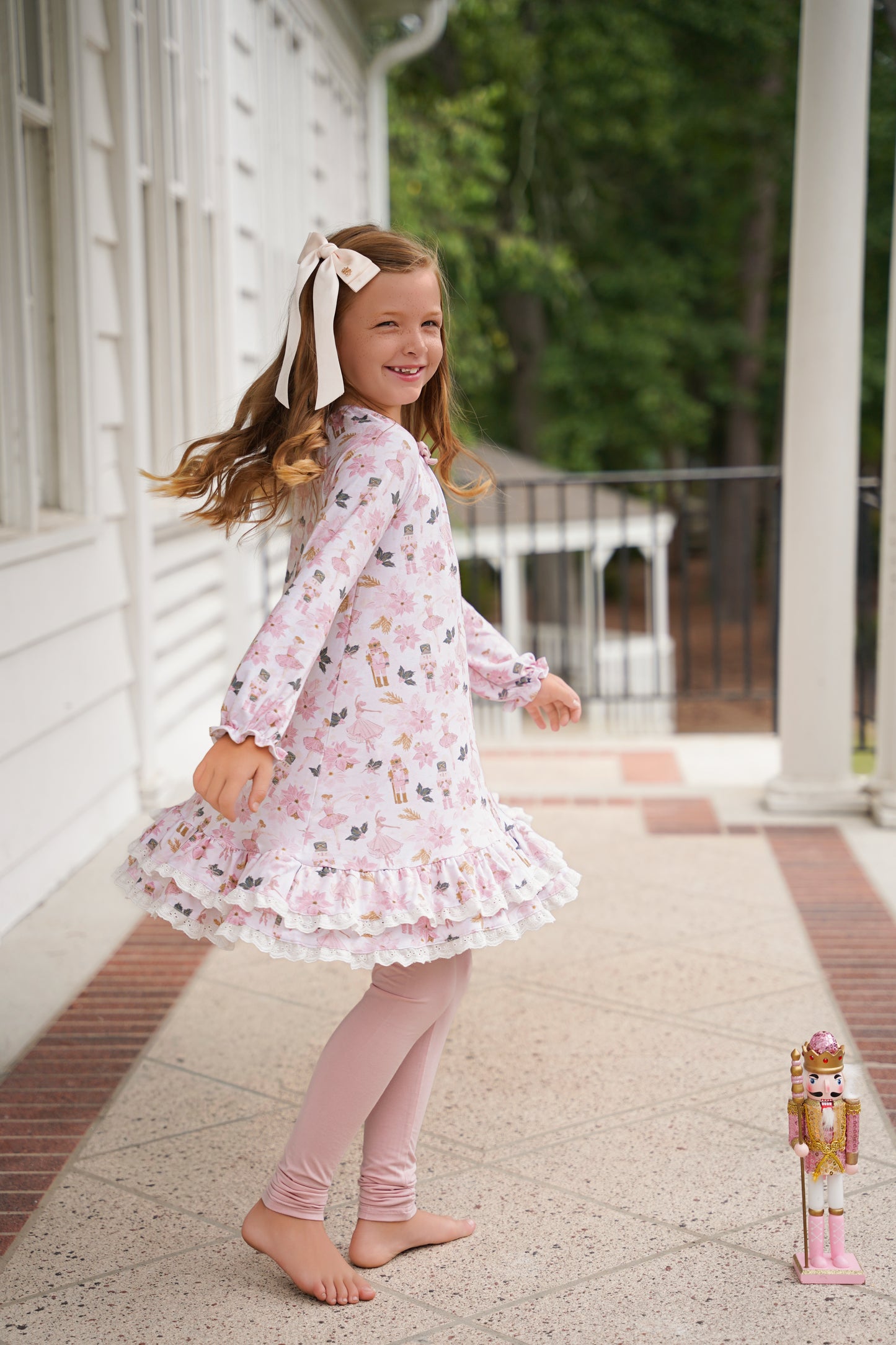 (2026 Nutcracker) Long Sleeve Comfort Dress
