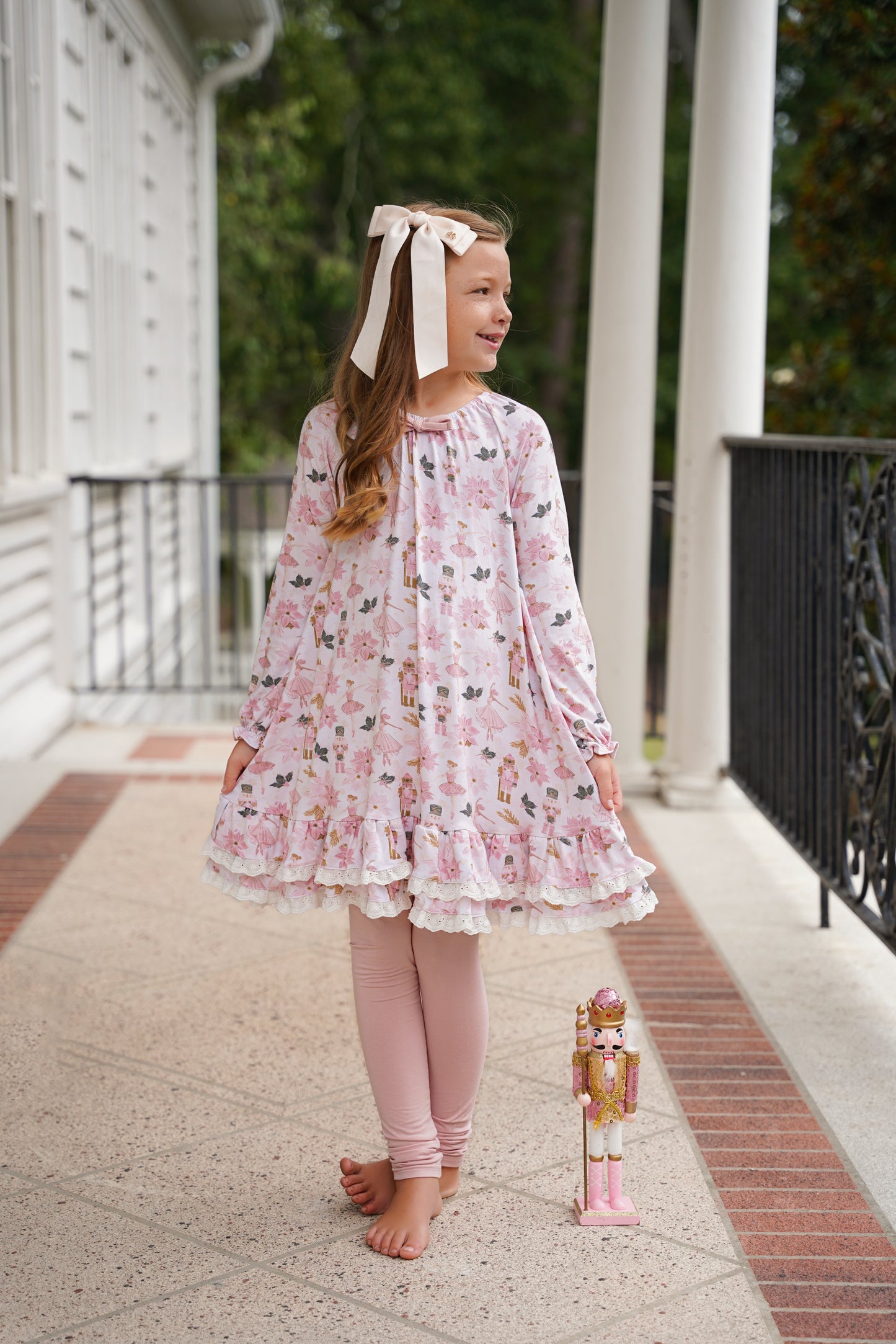 (2026 Nutcracker) Long Sleeve Comfort Dress