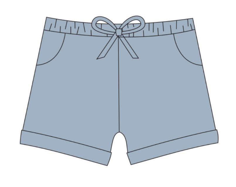 Extras (2026 Bamboo Shorties) Blue