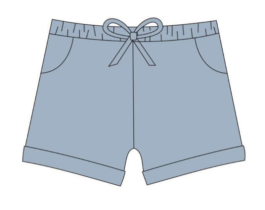 Extras (2026 Bamboo Shorties) Blue