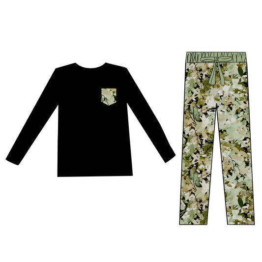 (2026 Country Roads) Boy Long Sleeve Set