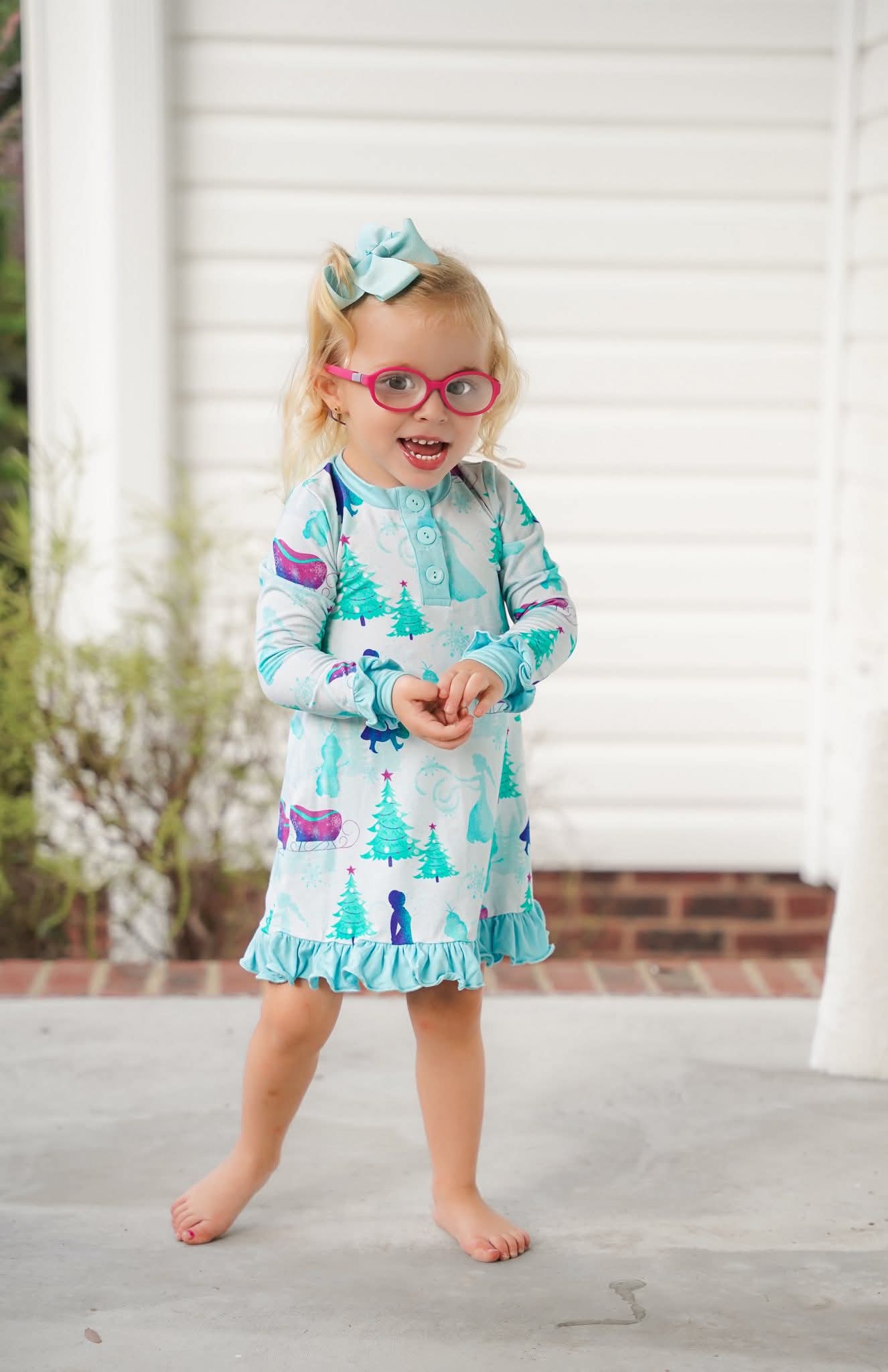 Extras (2025 Winter Ice Sisters) Long Sleeve Gown