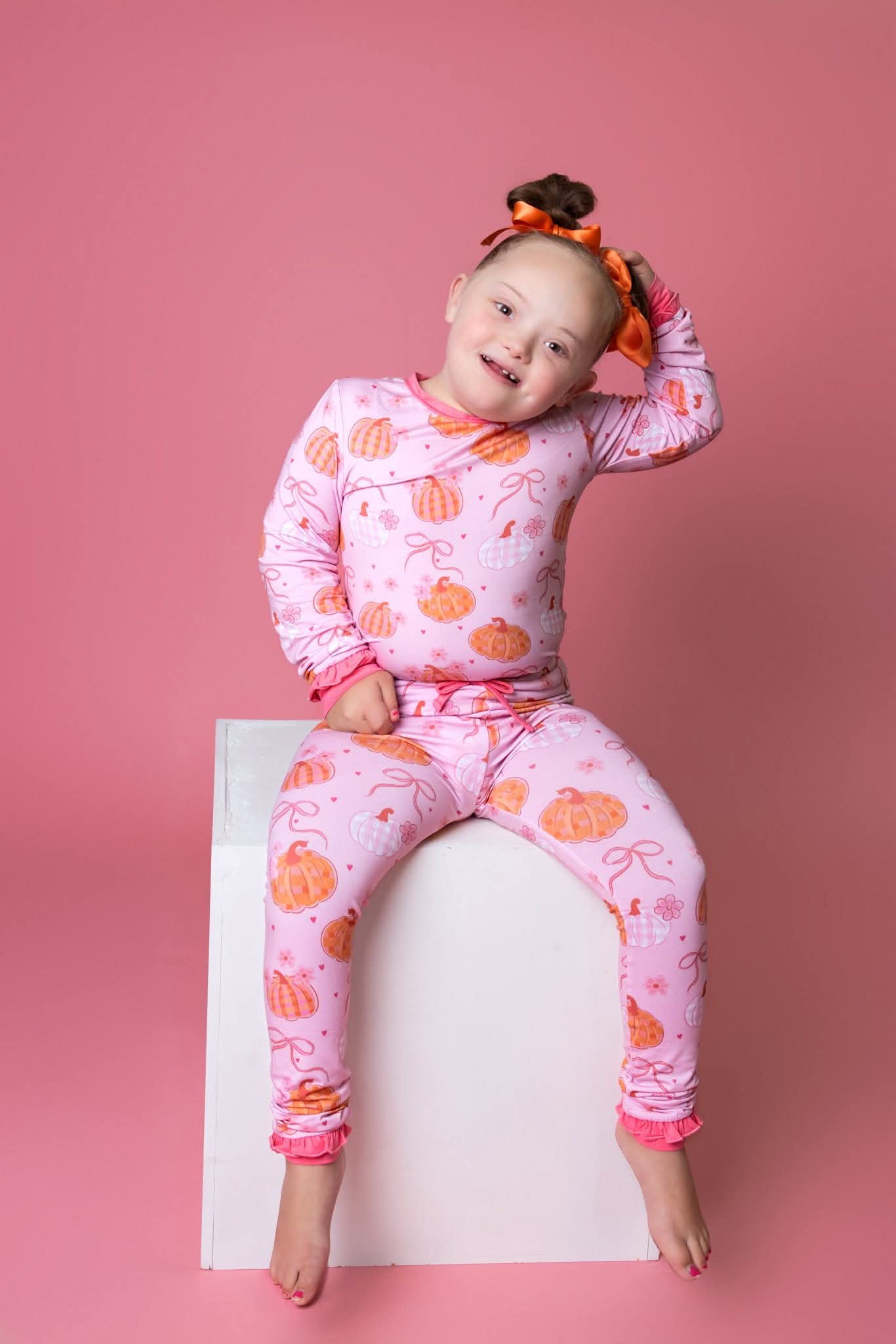 (2026 Pumpkins) Long Sleeve Set