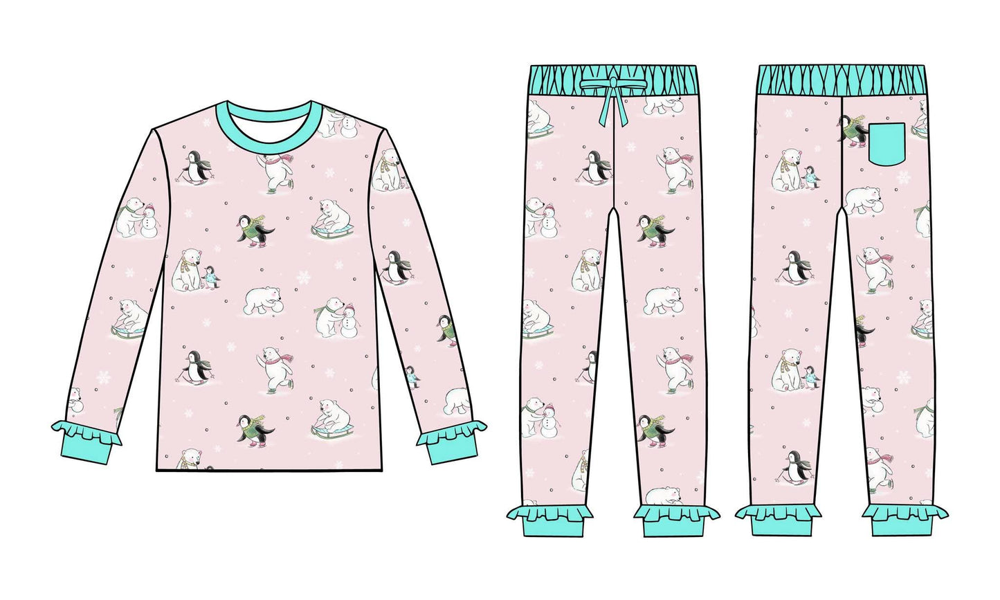 Extras (2025 Polar Bear Sisters) Long Sleeve Set