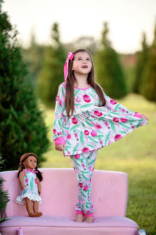 Extras (2025 Nutcracker) Print Long Sleeve 2pc Set