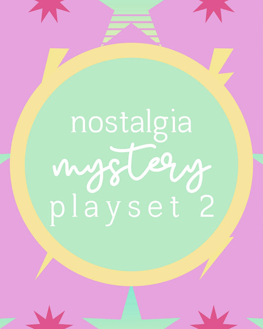 (2026 Character Surprises) Nostalgia Character Playset 2