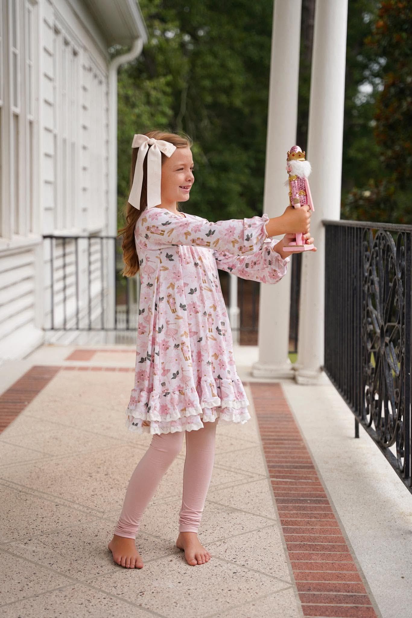 (2026 Nutcracker) Long Sleeve Comfort Dress