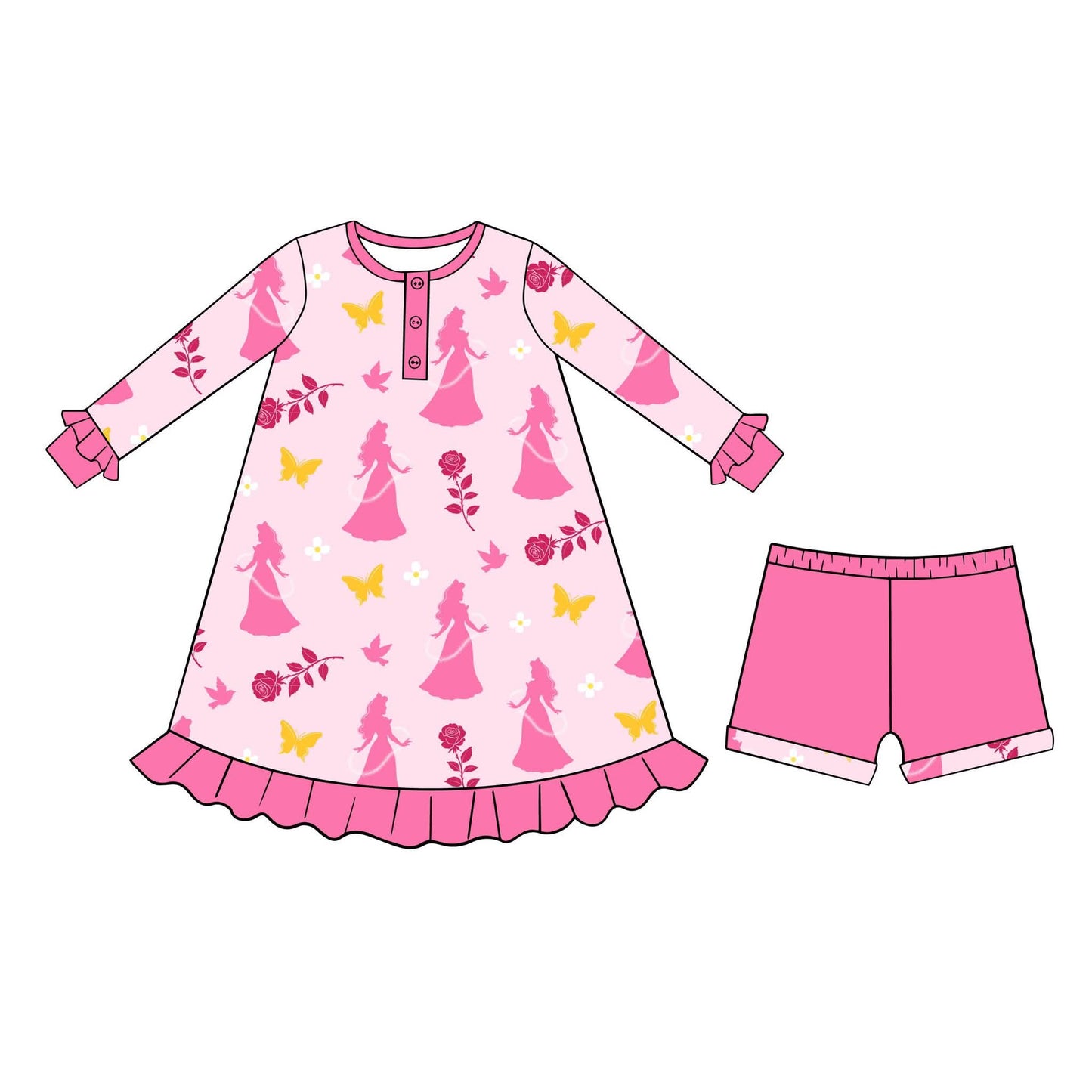 Extras (2025 Princess 3) True Love's Kiss Gown