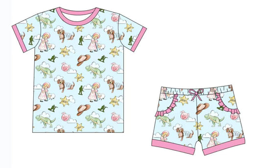 (2026 Toy Friends) Short Sleeve Comfort Set