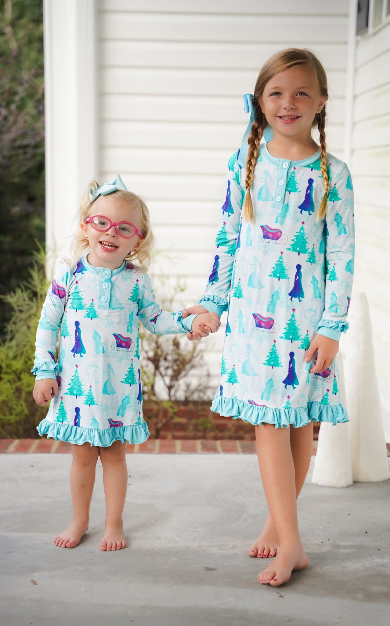 Extras (2025 Winter Ice Sisters) Long Sleeve Gown