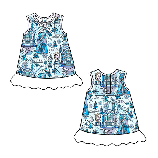 (2026 Ice Queen) Doll Gown