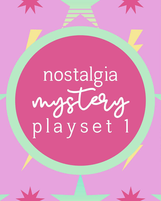 (2026 Character Surprises) Nostalgia Character Playset 1