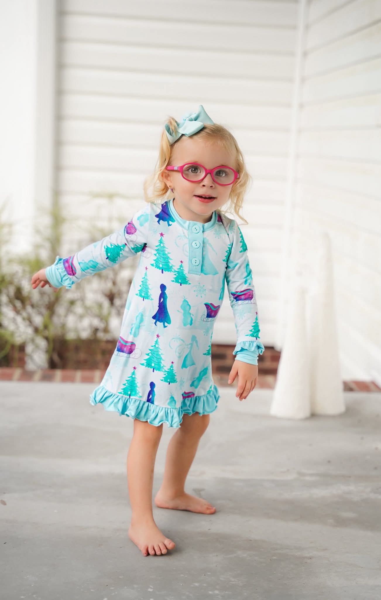 Extras (2025 Winter Ice Sisters) Long Sleeve Gown