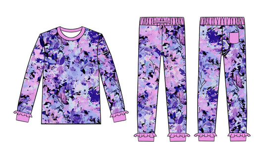 (2026 Country Roads) Girl Long Sleeve Set