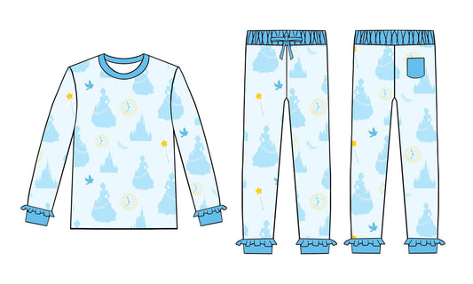 Extras (2025 Princess 4) Glass Slipper Long Sleeve 2pc Set